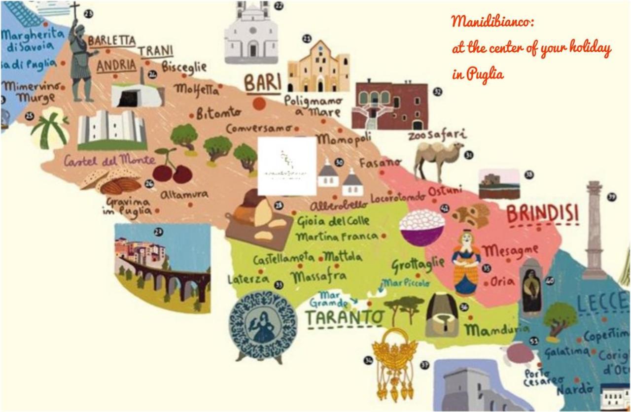 Manidibianco Apulian Relaxing Stay Тури Екстериор снимка
